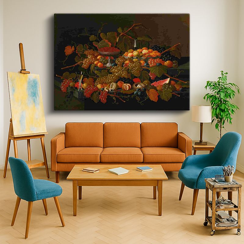 Ressam Kanvas Tablo 975